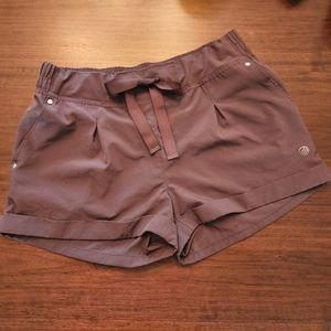 MPG Brown women's athletic shorts Medium